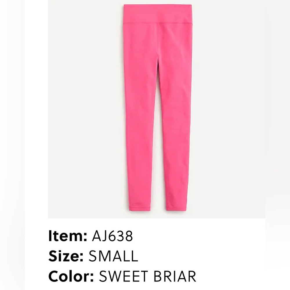 Pink leggings JCrew